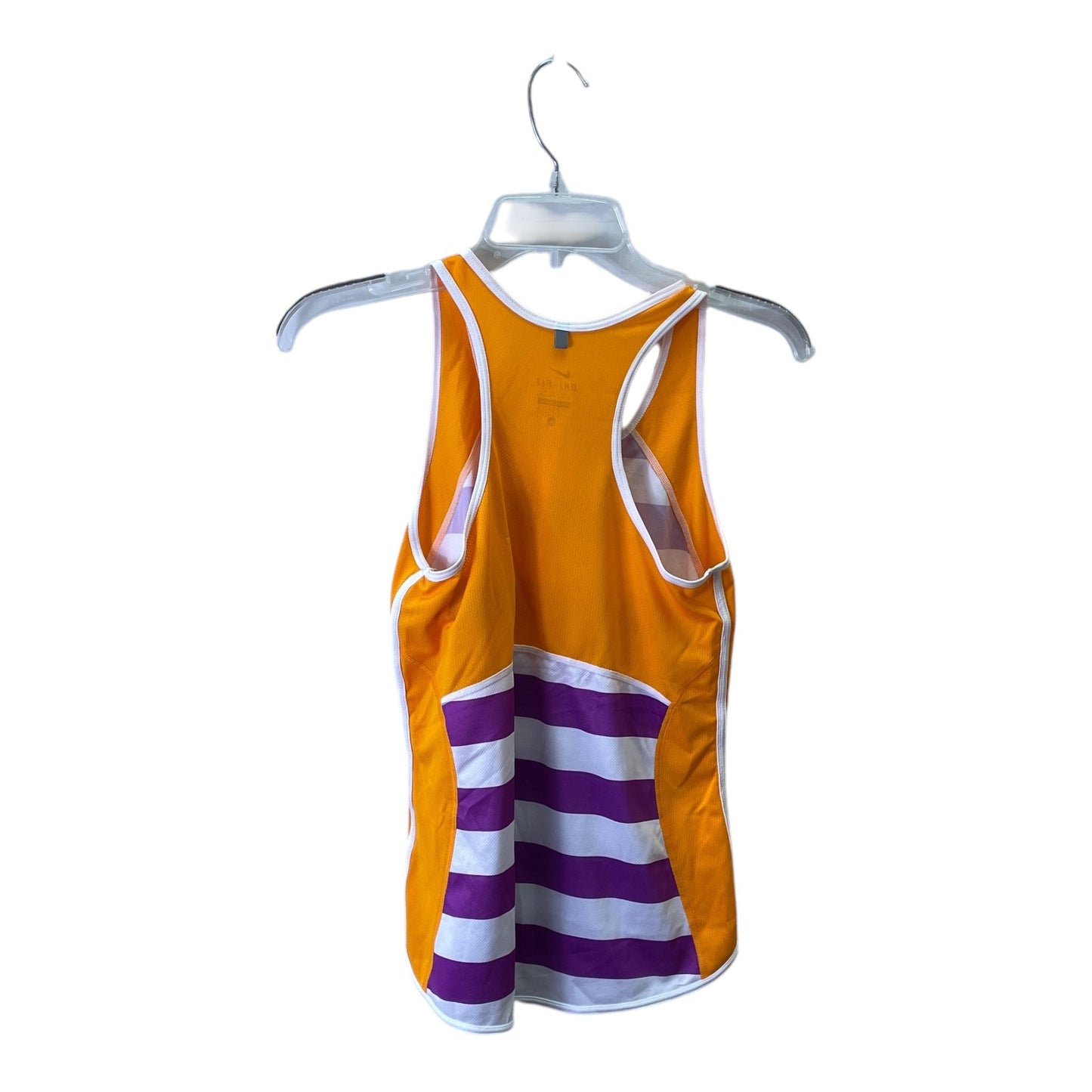 Athletic Tank Top By Nike Apparel In Purple & White, Size:S