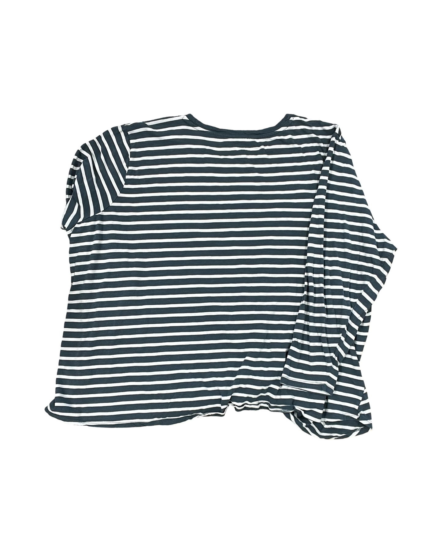 Top Ls By Maurices In Blue & White, Size:4X