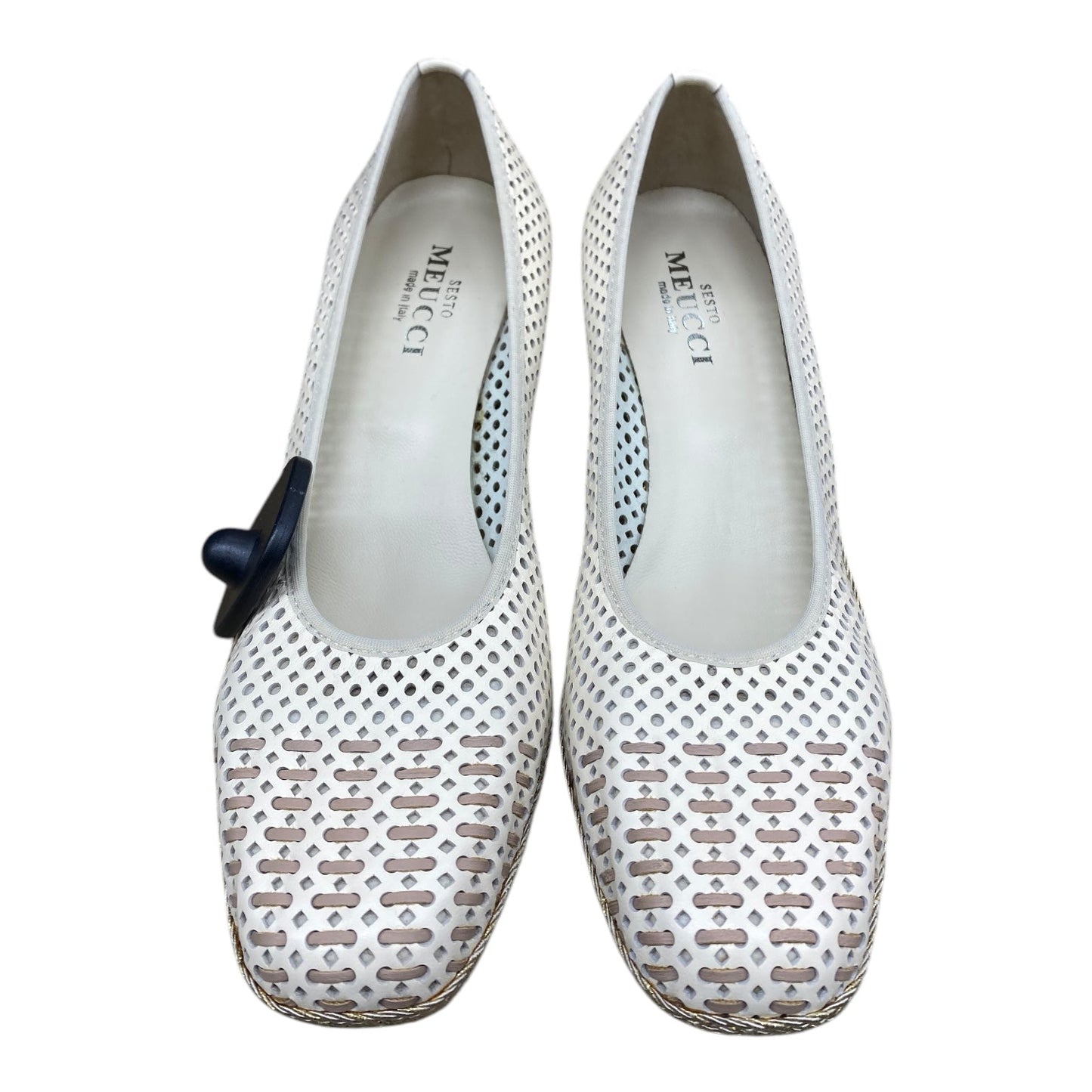 Shoes Flats By Sesto Meucci In Cream, Size:10