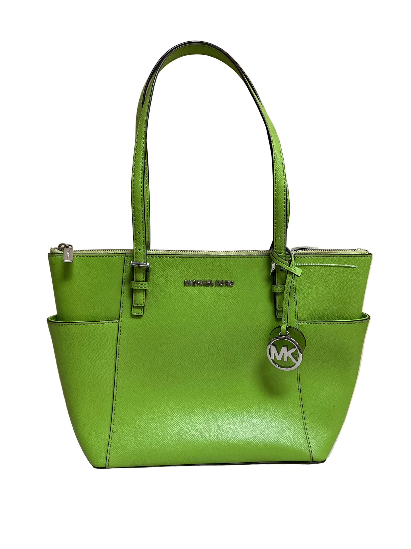 Handbag Designer By Michael Kors In Green, Size:Large