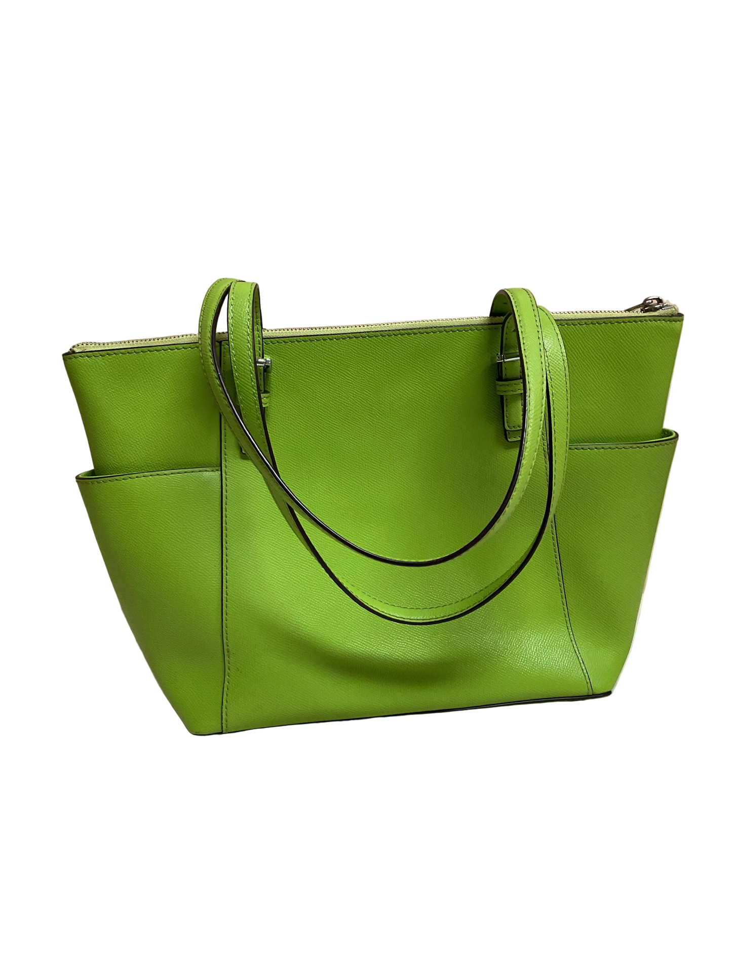 Handbag Designer By Michael Kors In Green, Size:Large