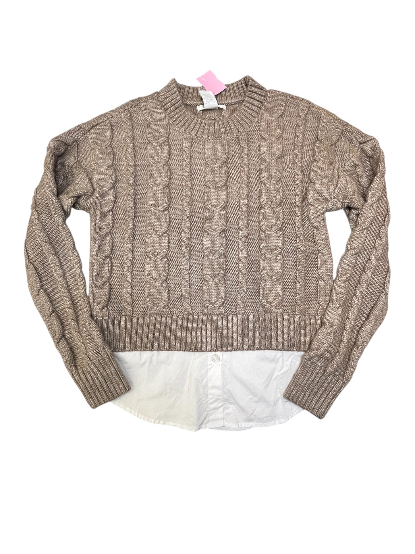 Sweater By Design History In Brown, Size:S