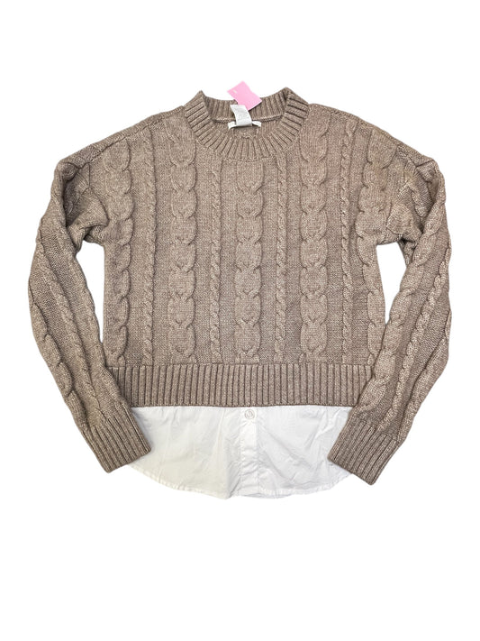 Sweater By Design History In Brown, Size:S