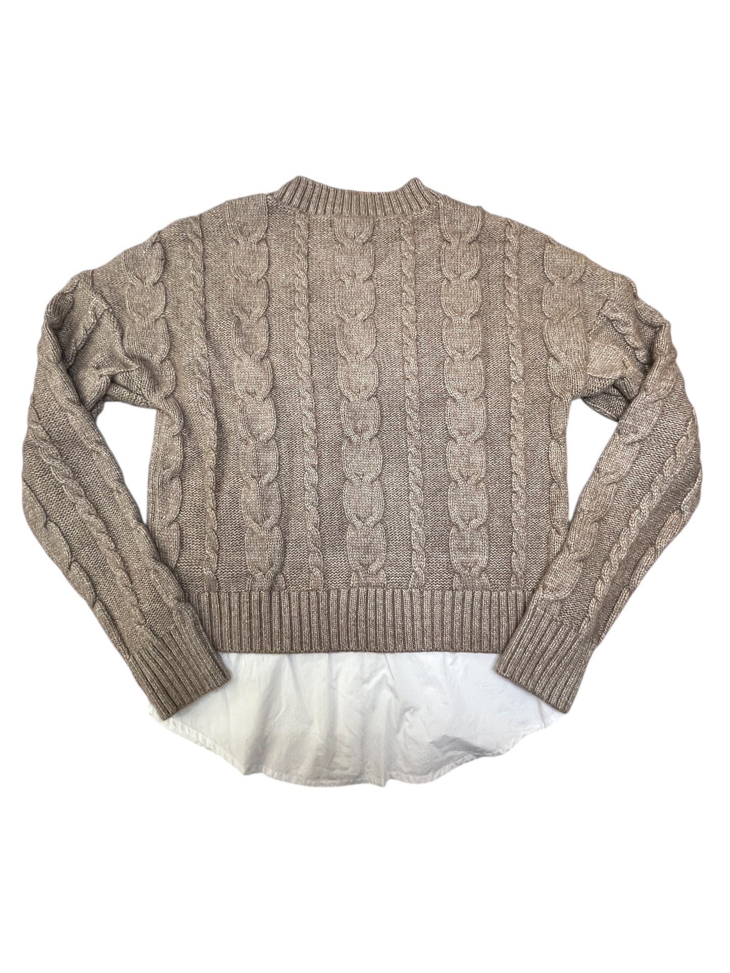 Sweater By Design History In Brown, Size:S