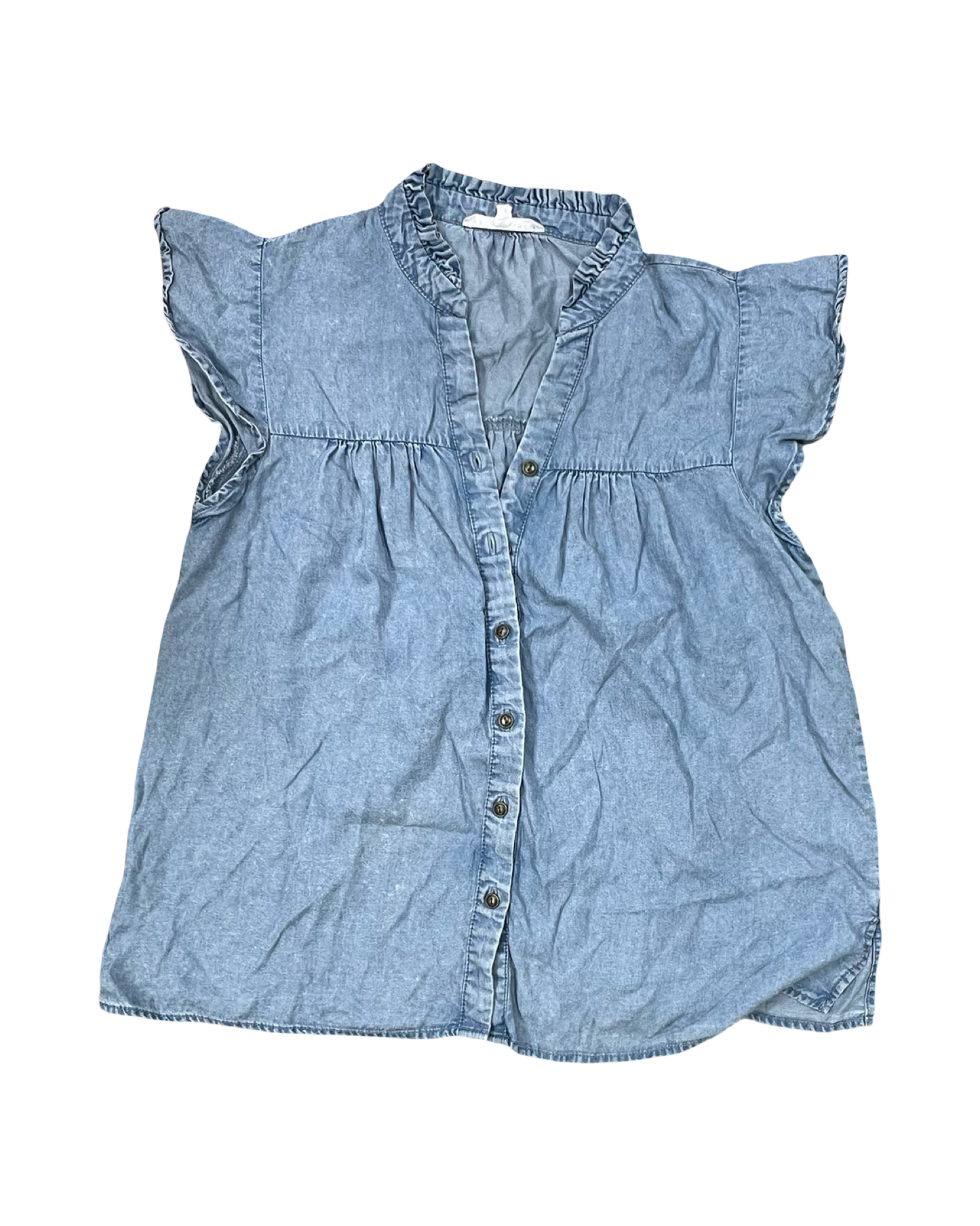 Blouse Ss By Jane And Delancey In Blue, Size:S
