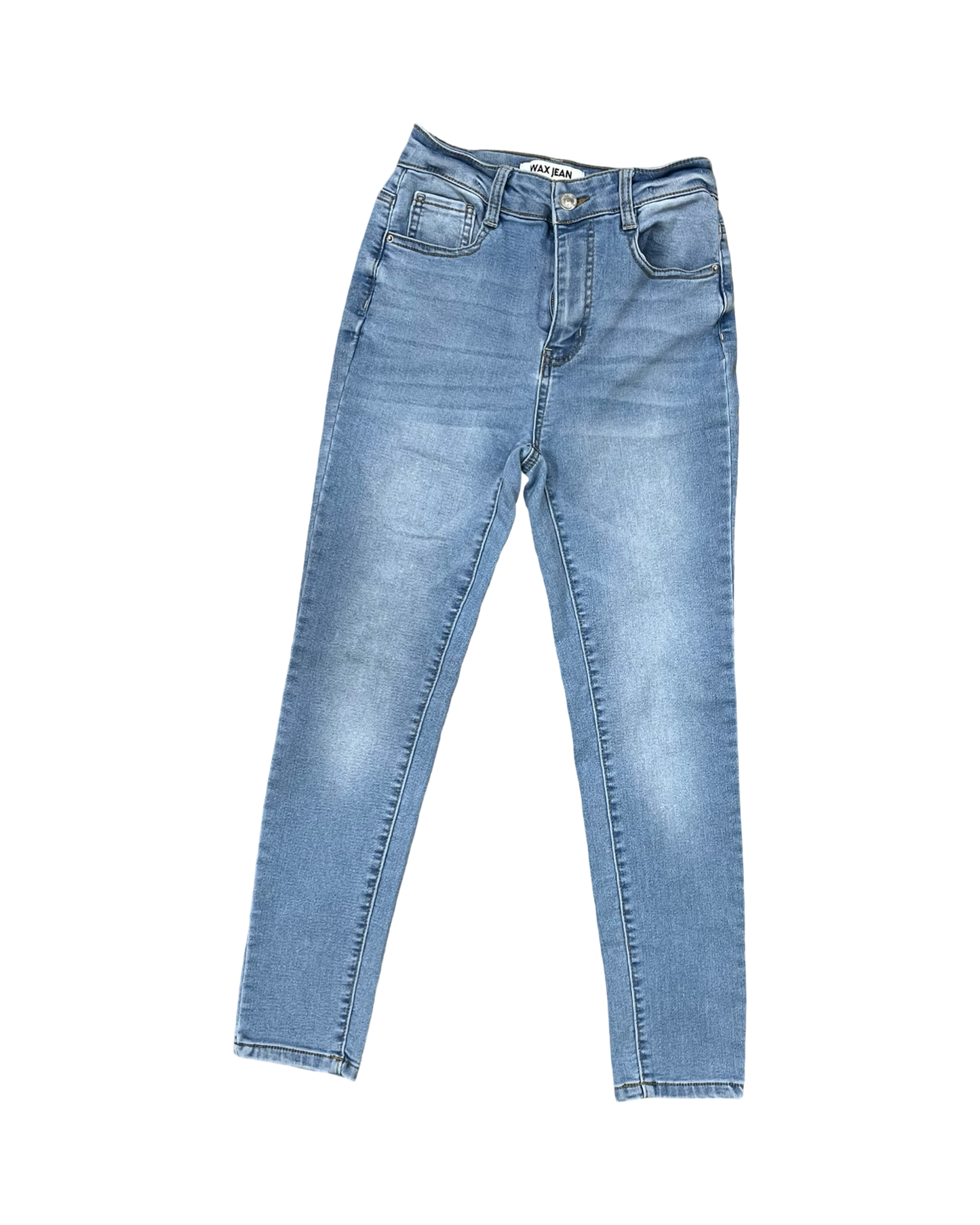 Jeans Skinny By Wax Jean In Blue Denim, Size:2