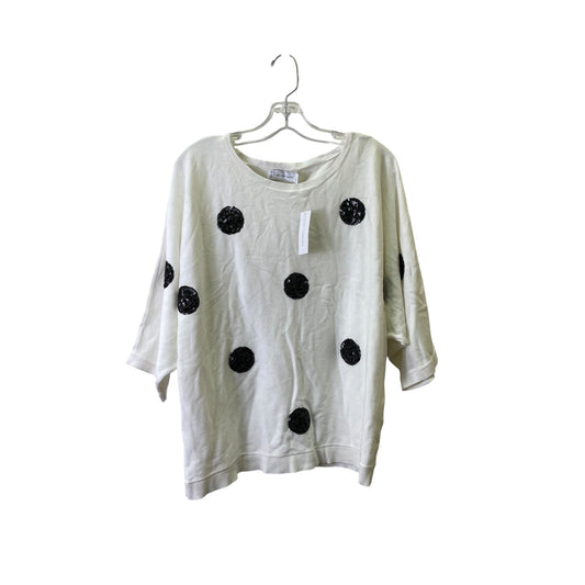 Top Ls By New York And Co In White and Black , Size:Xl