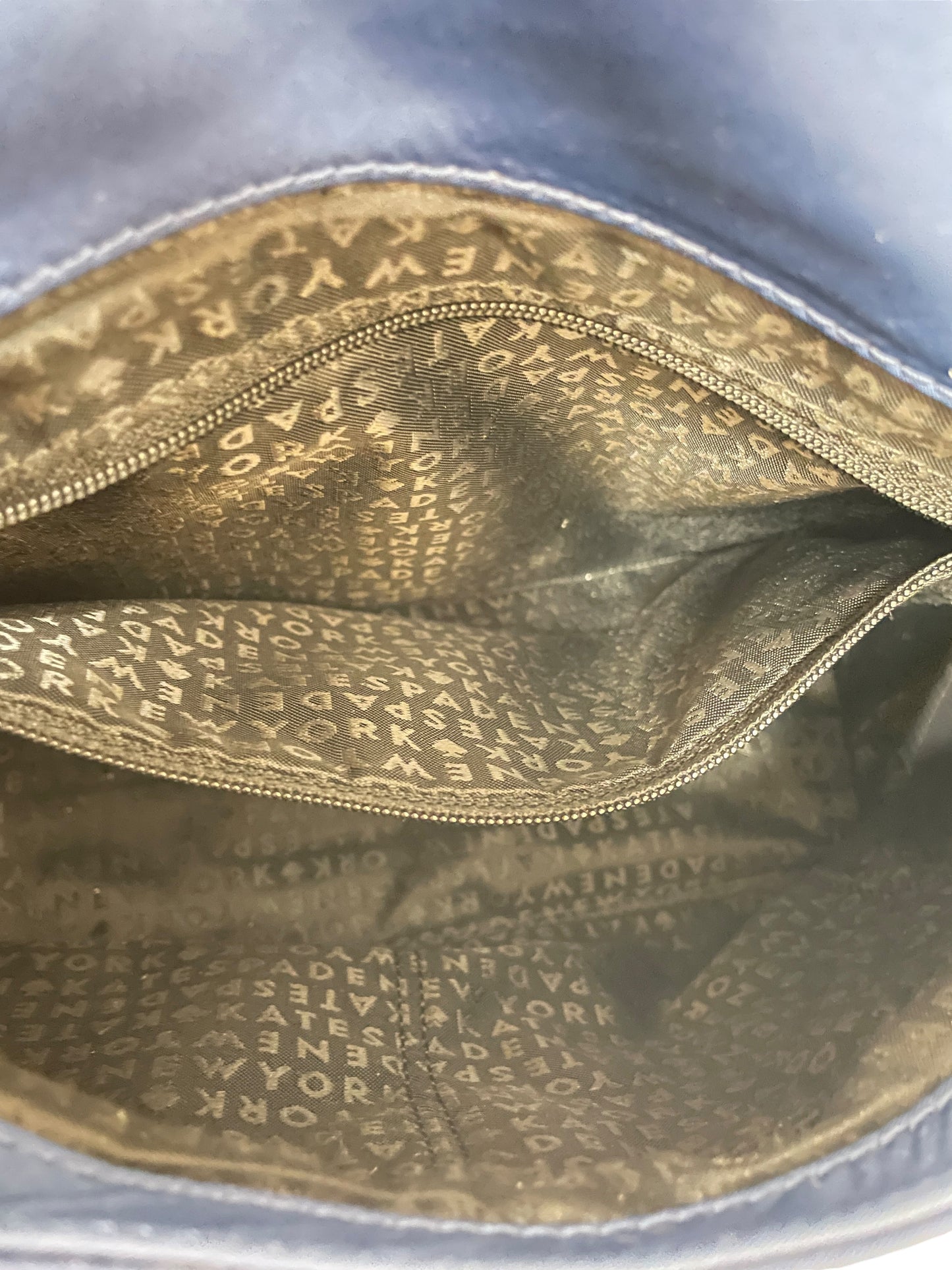 Handbag Designer By Kate Spade In Blue, Size:Small