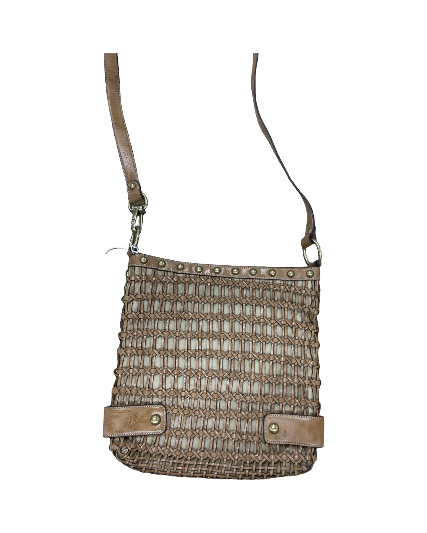 Handbag By Kathy Van Zeeland In Brown, Size:Large