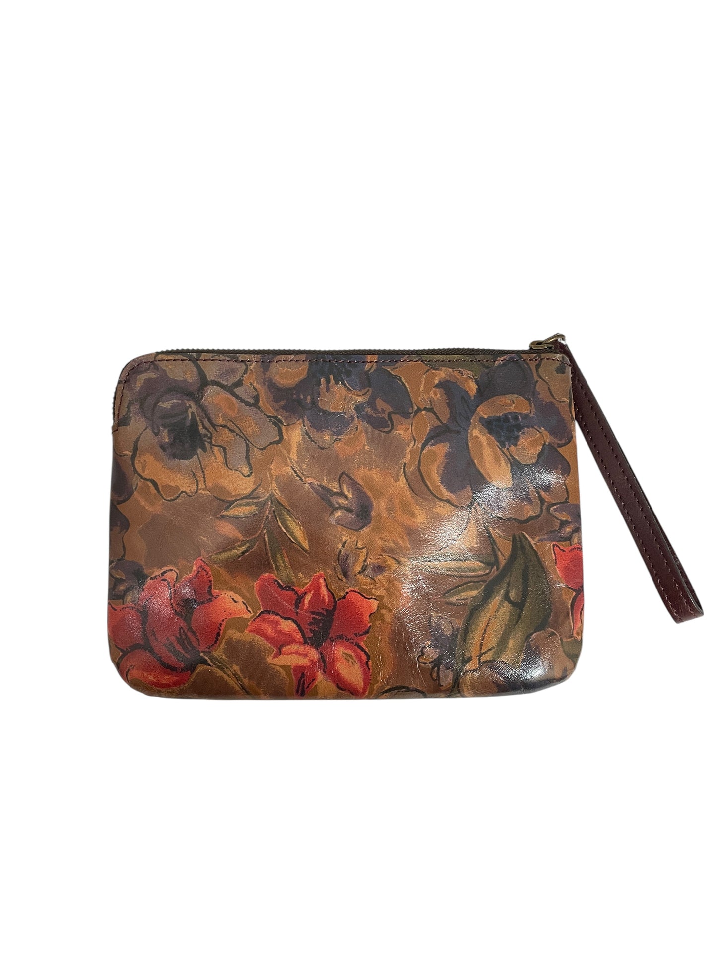 Wristlet Designer By Patricia Nash In Floral Print, Size:Medium