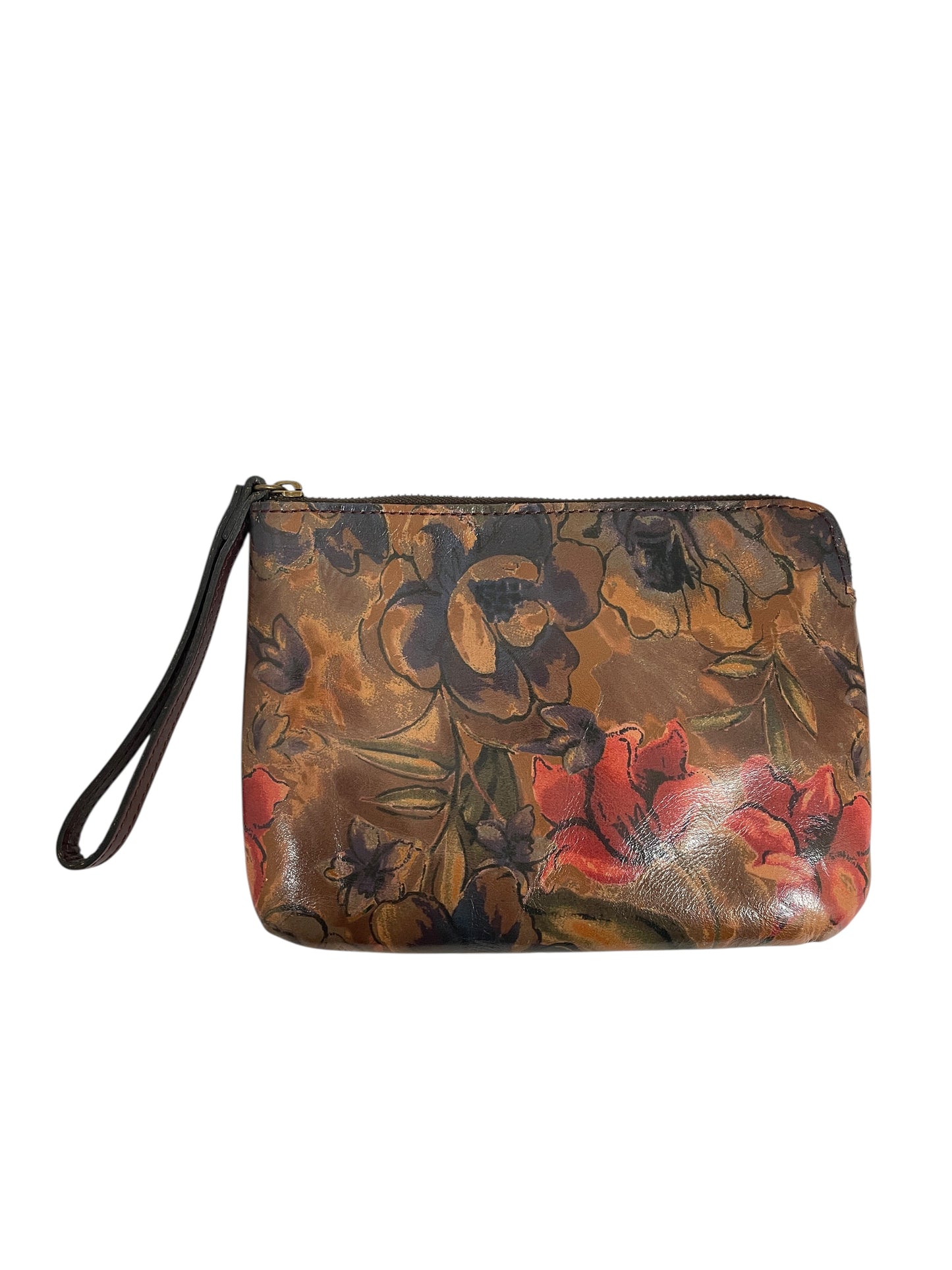 Wristlet Designer By Patricia Nash In Floral Print, Size:Medium