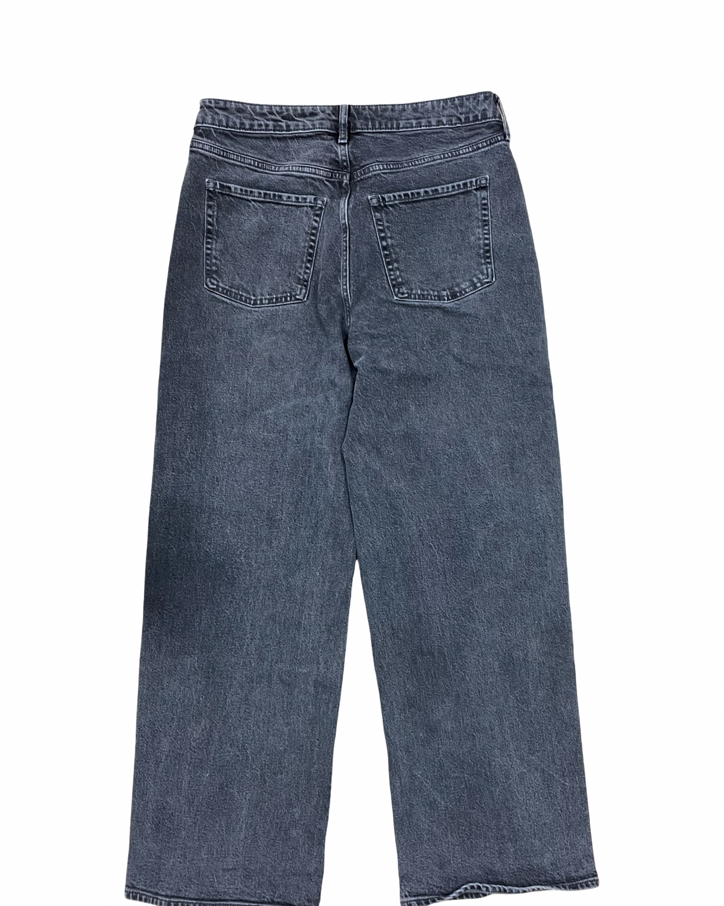 Jeans Wide Leg By Old Navy In Black, Size:10