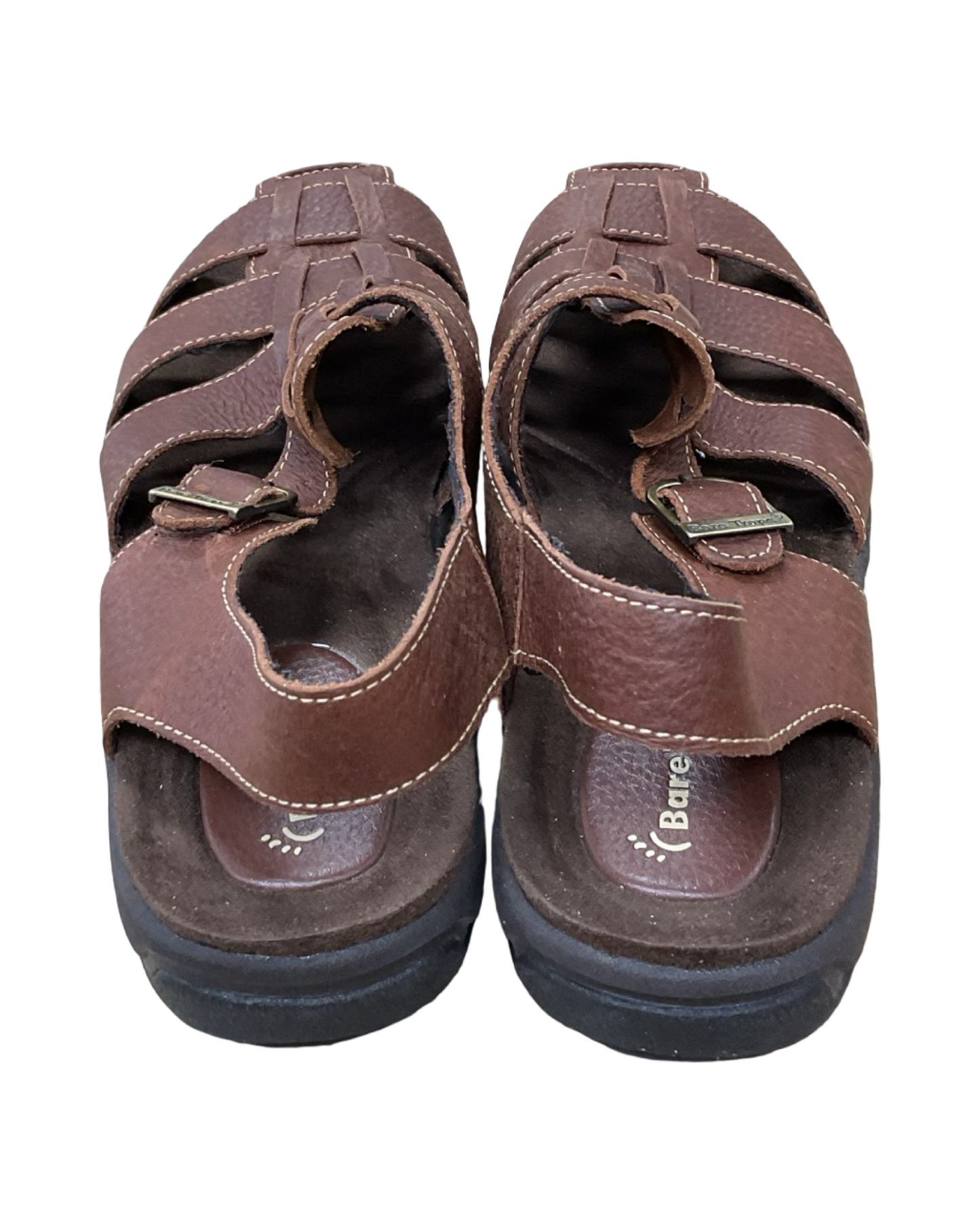 Sandals Flats By Bare Traps In Brown, Size:11