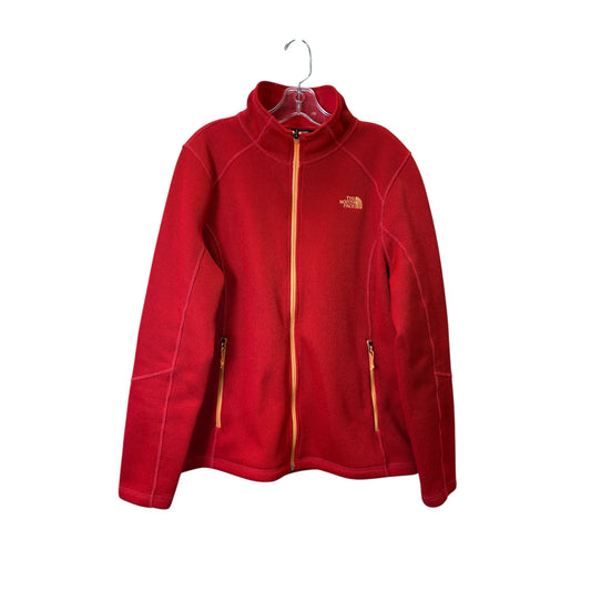 Jacket Fleece By The North Face In Red, Size:Xl