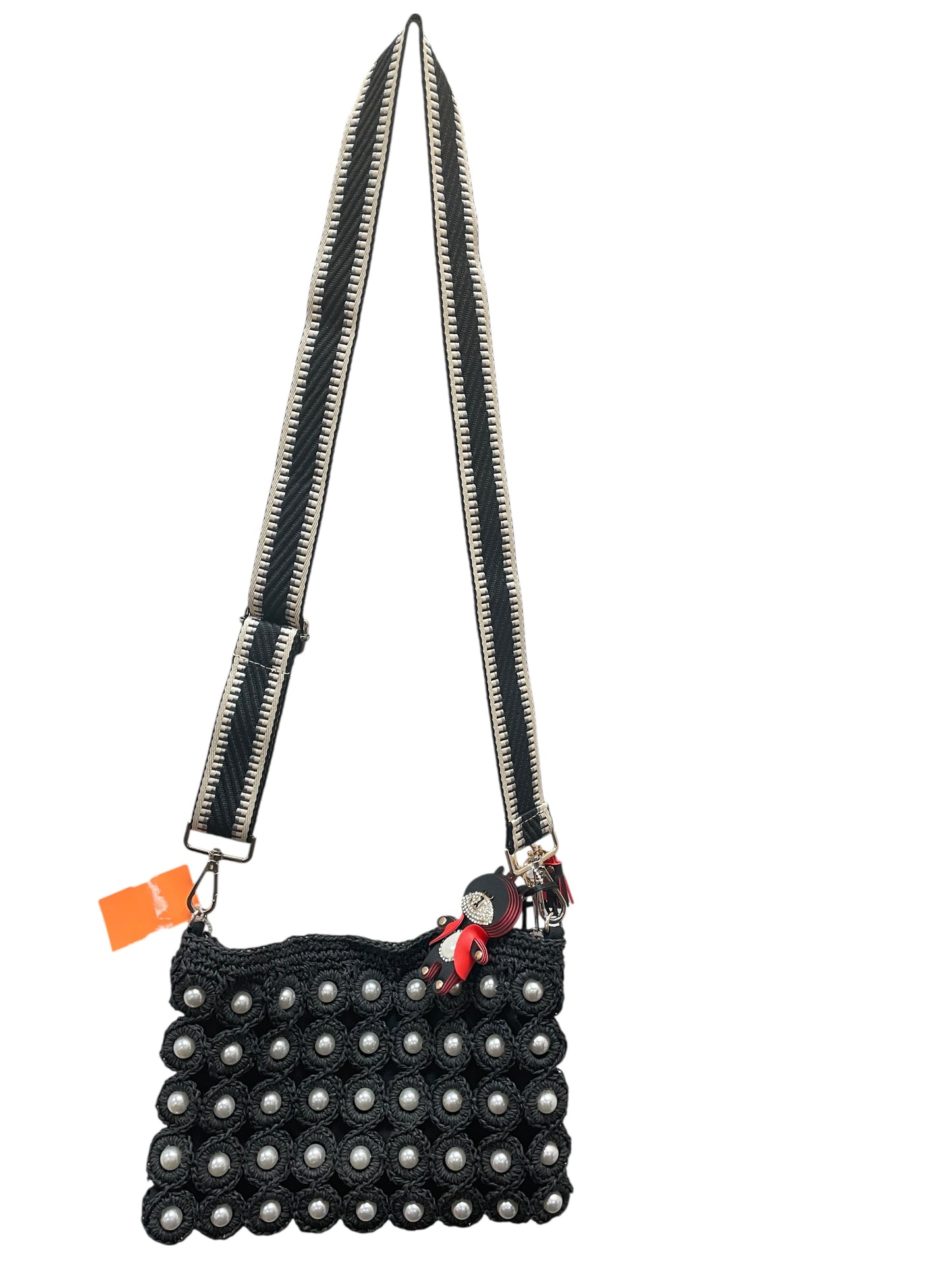 Crossbody By Sharif In Black & White, Size:Small