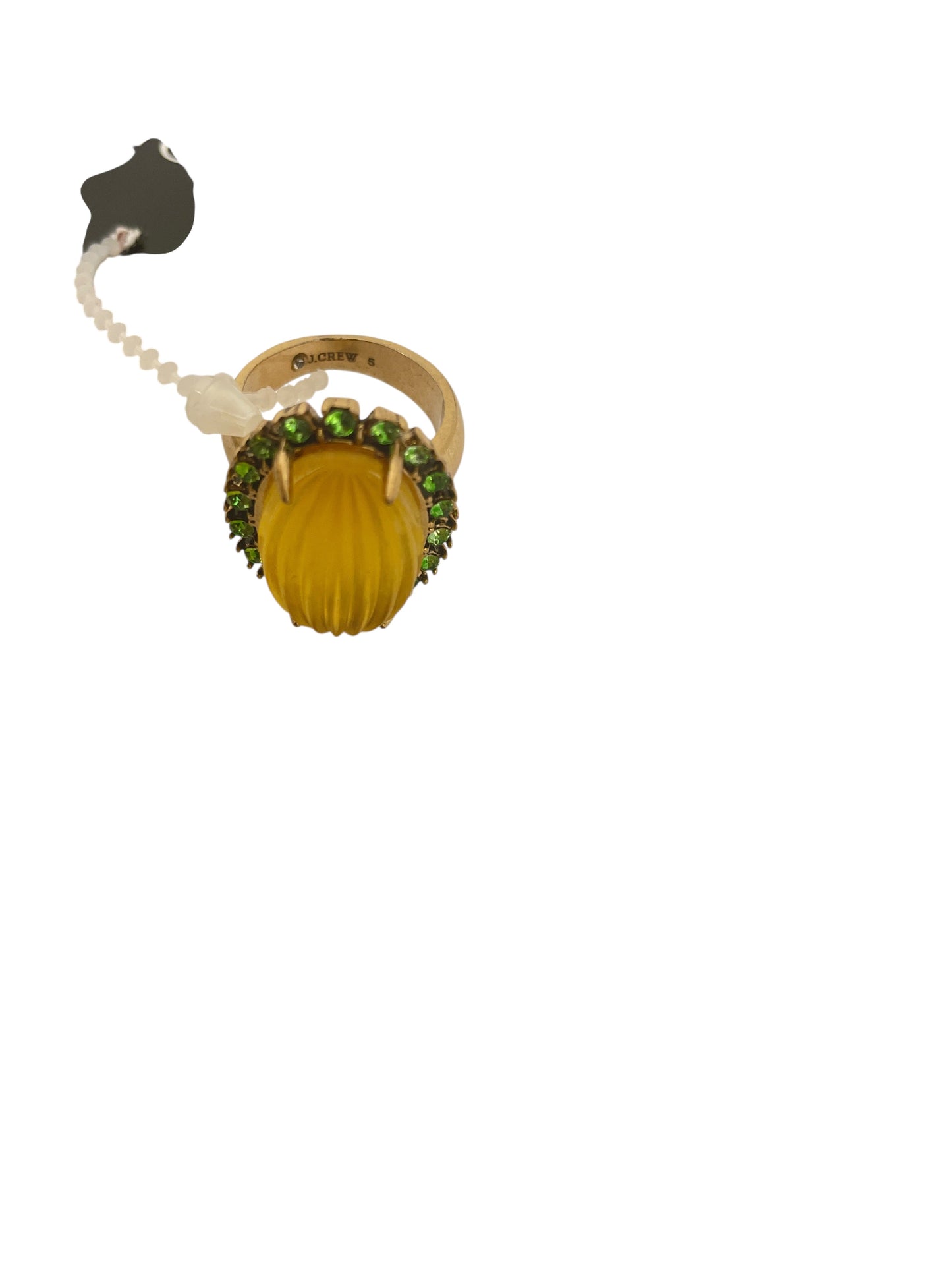 Ring Statement By J. Crew In Gold & Yellow