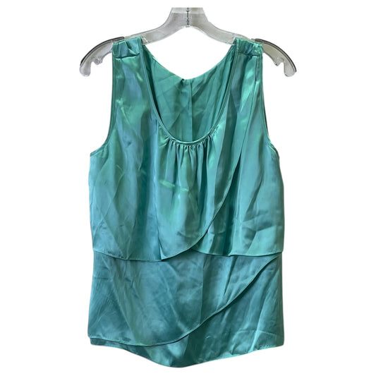 Top Sleeveless By Talbots In Aqua, Size:L