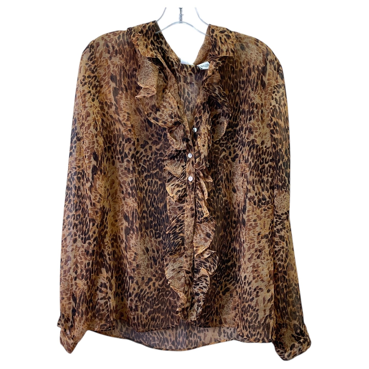 Top Ls By Together In Animal Print, Size:L