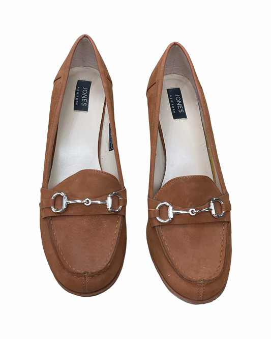 Shoes Heels Block By Jones New York In Brown, Size:11