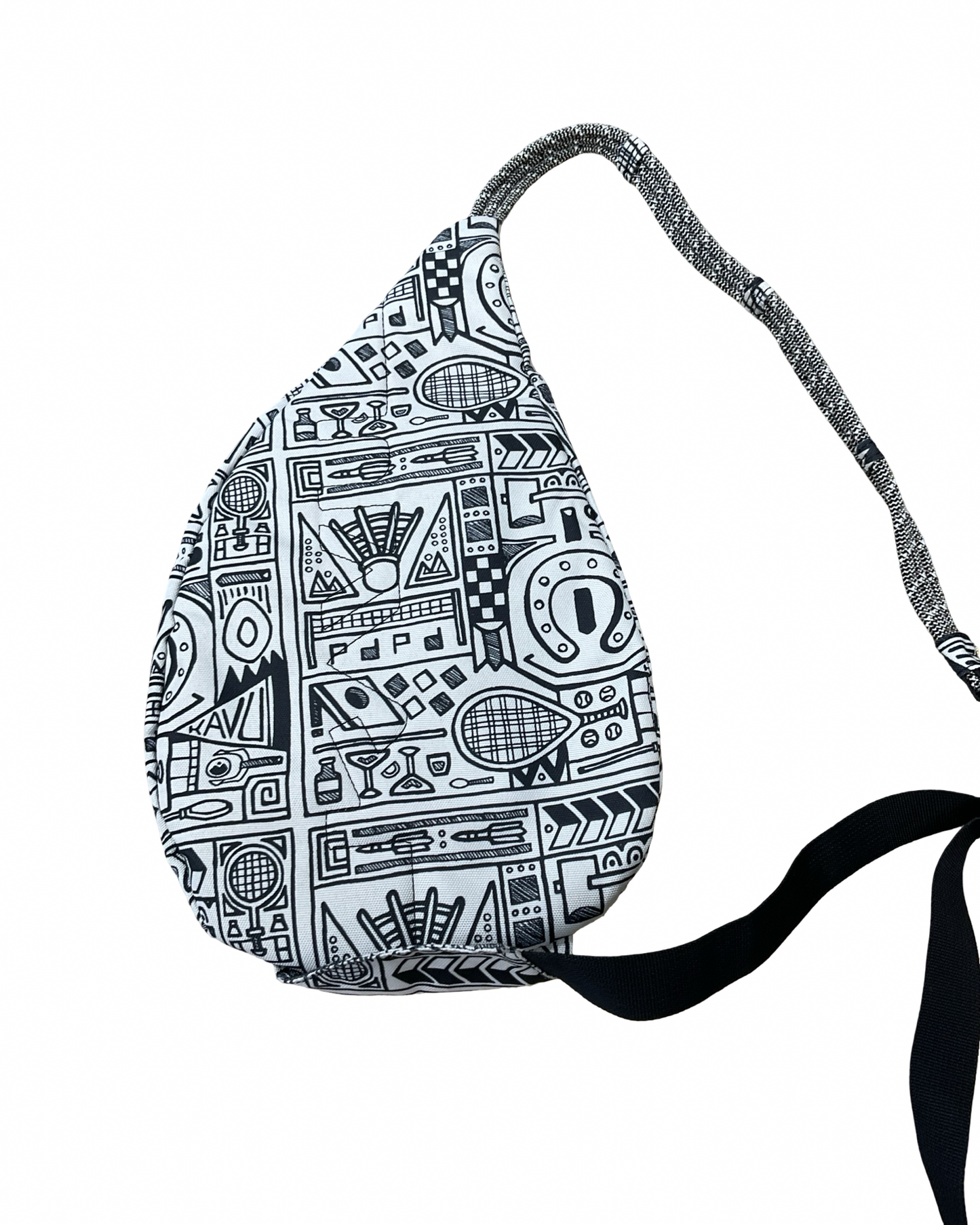 Backpack By Kavu In Black & White, Size:Medium
