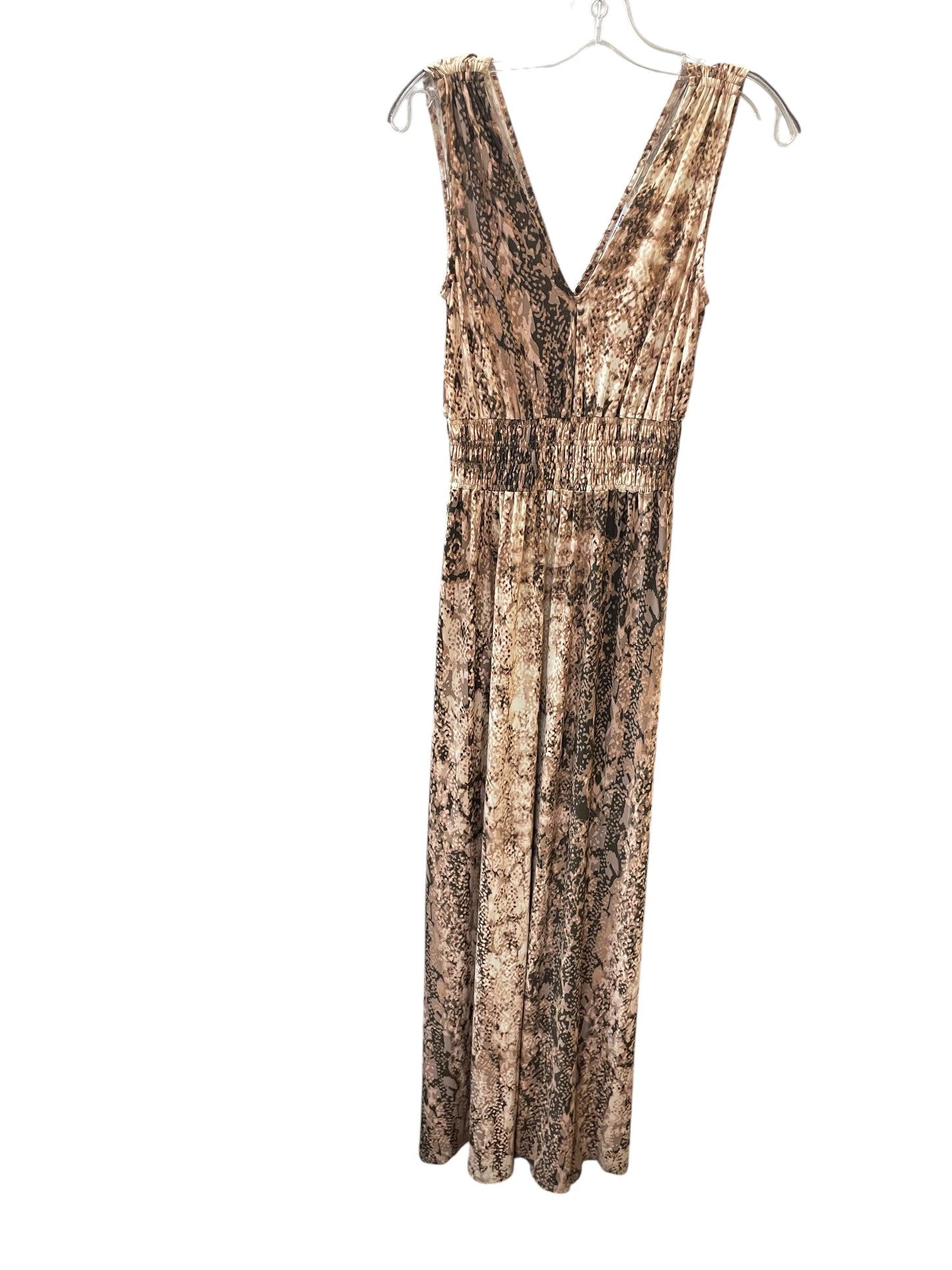 Dress Casual Maxi By Jennifer Lopez In Brown, Size:S