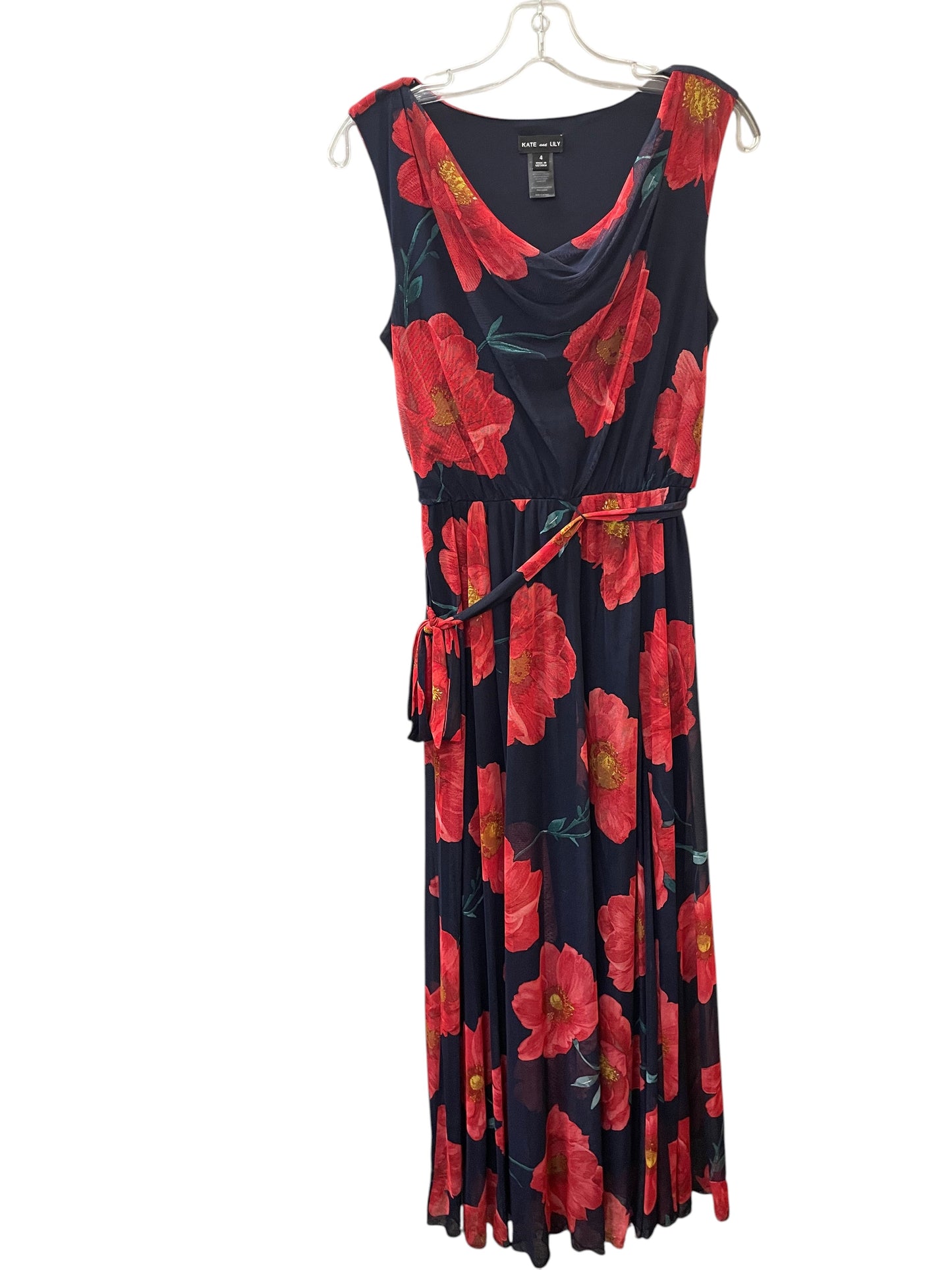 Dress Casual Maxi By Kate And Lily In Red, Size:4