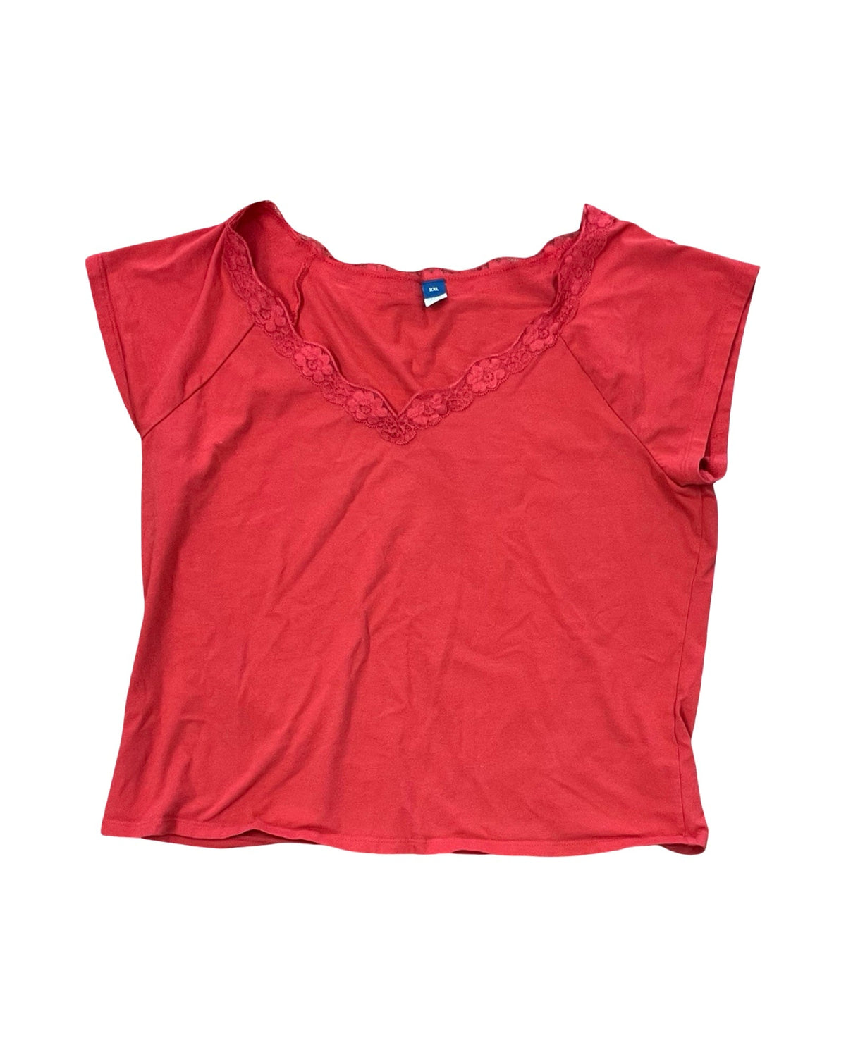 Top Ss By Old Navy In Red, Size:1X