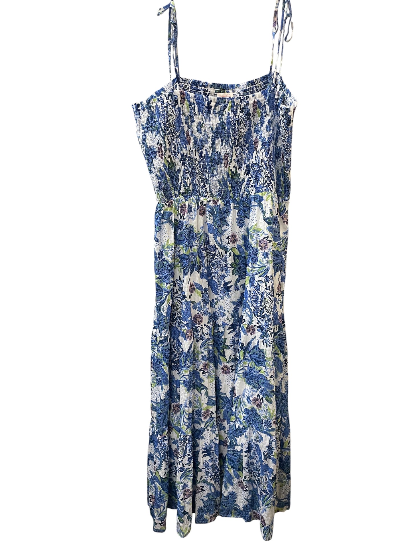 Dress Casual Maxi By Hailey & Co In Blue, Size:3
