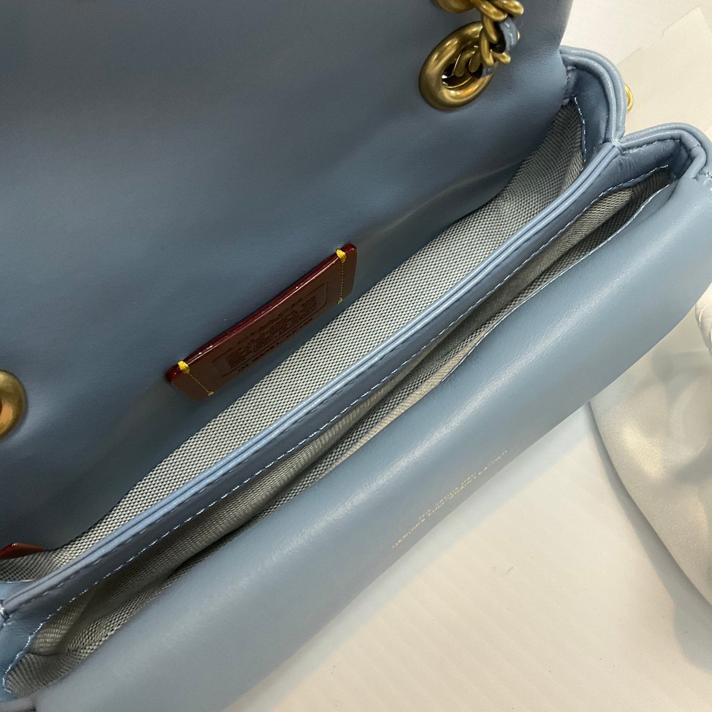 Crossbody Designer By Coach, Size: Small