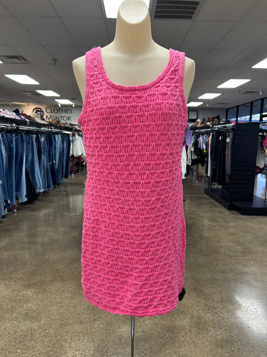 Dress Casual Short By Kori America In Pink, Size:L