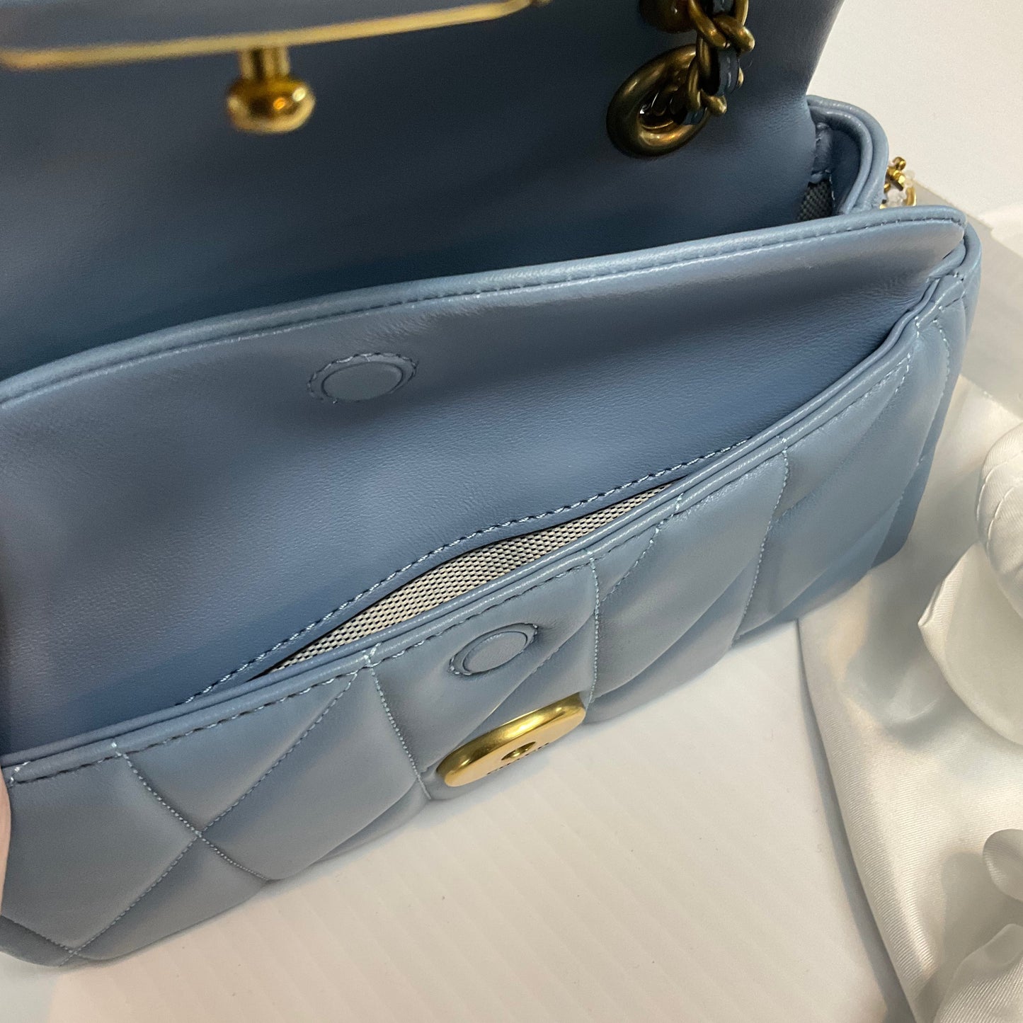 Crossbody Designer By Coach, Size: Small