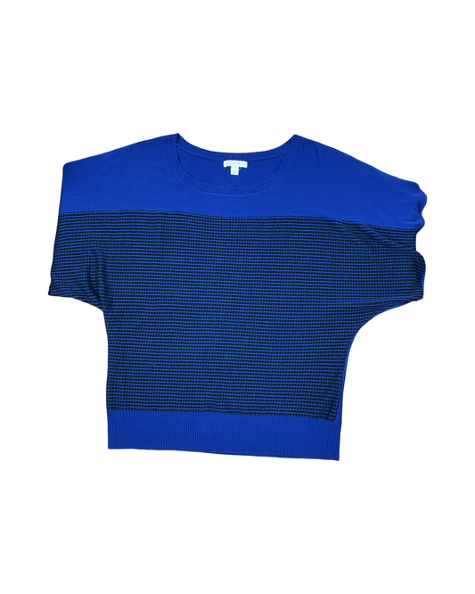 Top Ss By New York And Co In Blue, Size:L