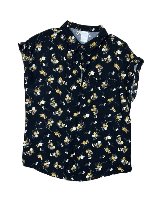 Top Ss By No Boundaries In Black & Yellow, Size:Xl