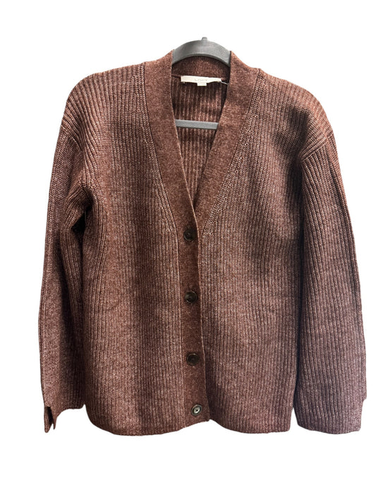 SWEATER CARDIGAN by LOFT In BROWN, Size: S