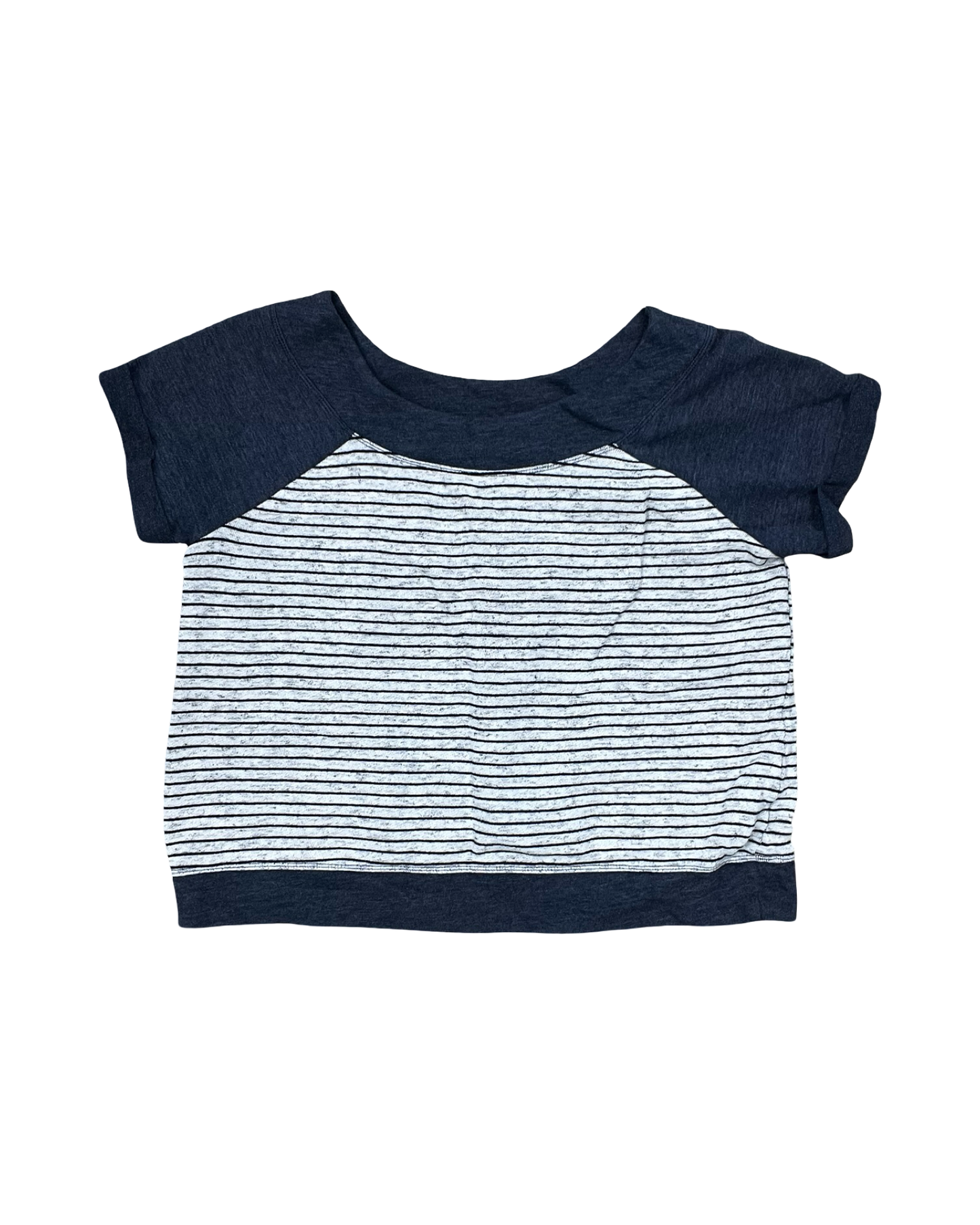 Top Ss By Maurices In Blue & Grey, Size:L