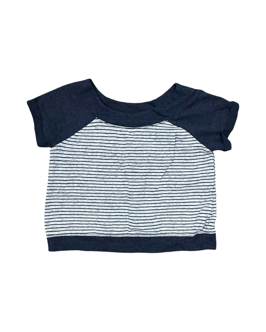 Top Ss By Maurices In Blue & Grey, Size:L