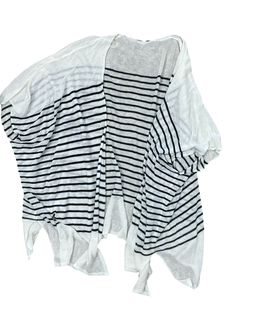 Cardigan By Lane Bryant In Black & White, Size:S