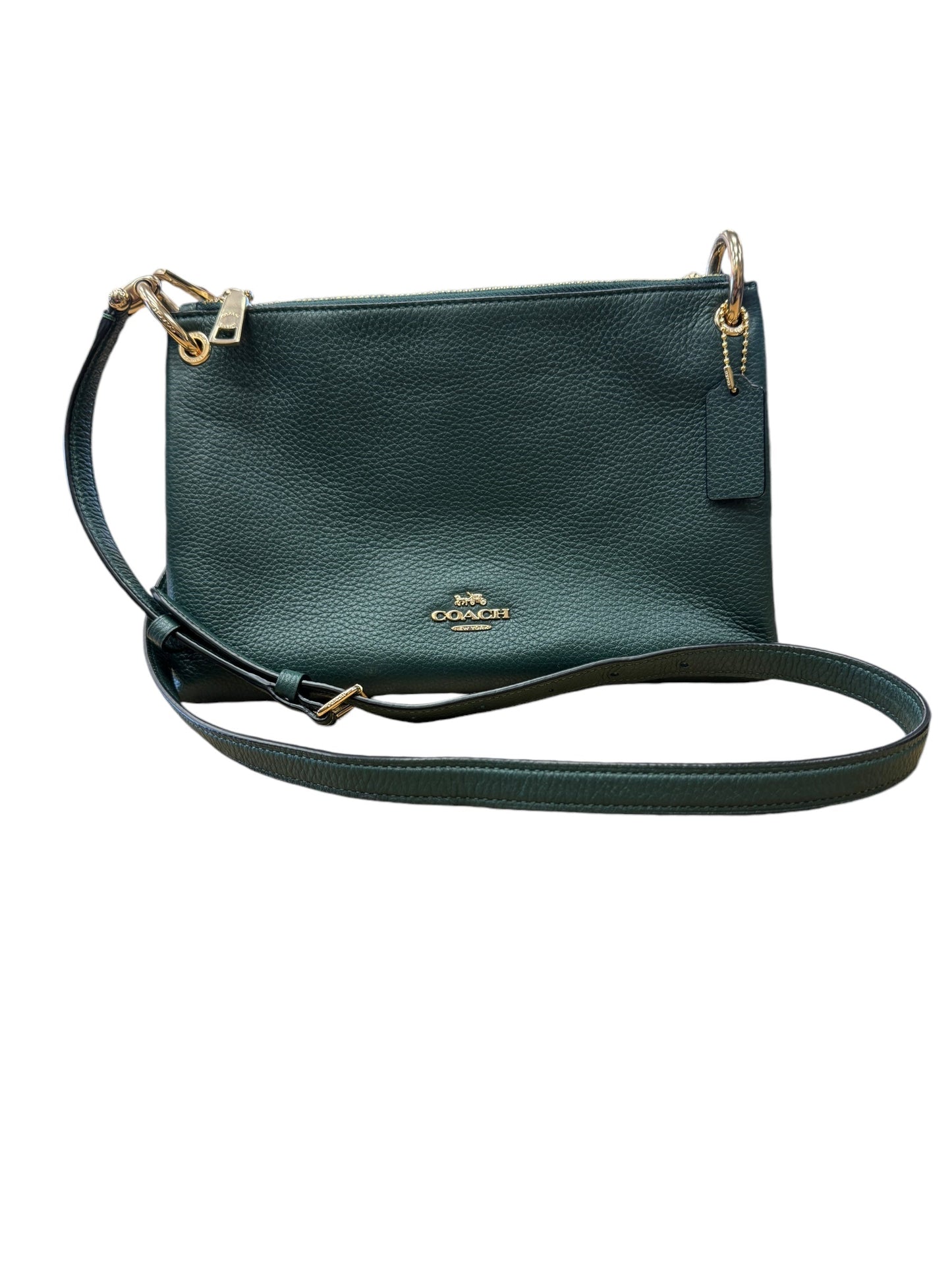 HANDBAG DESIGNER by COACH In GREEN, Size: MEDIUM