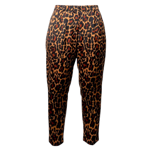 Leopard Pants By J. Crew In Animal Print, Size: 6