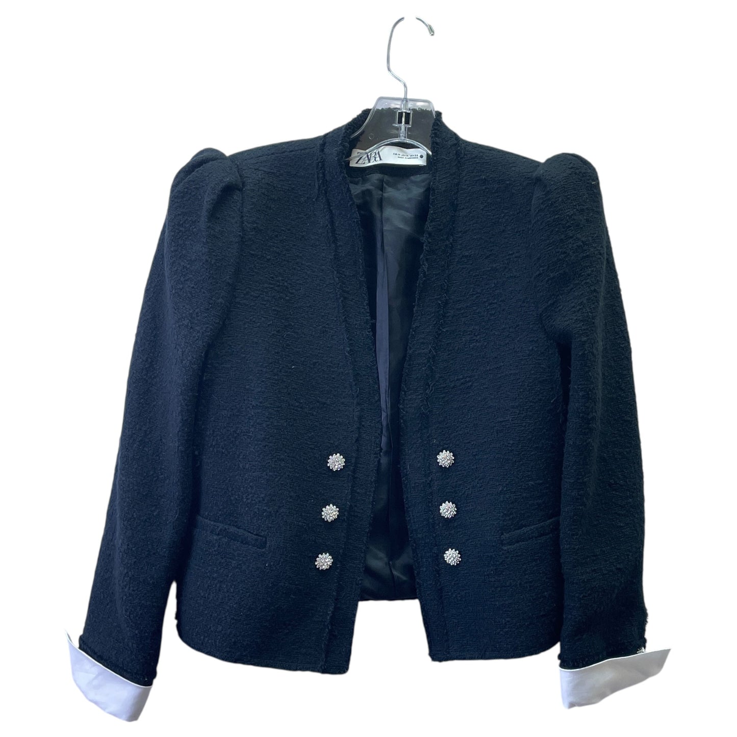 Blazer By Zara In Black, Size:M