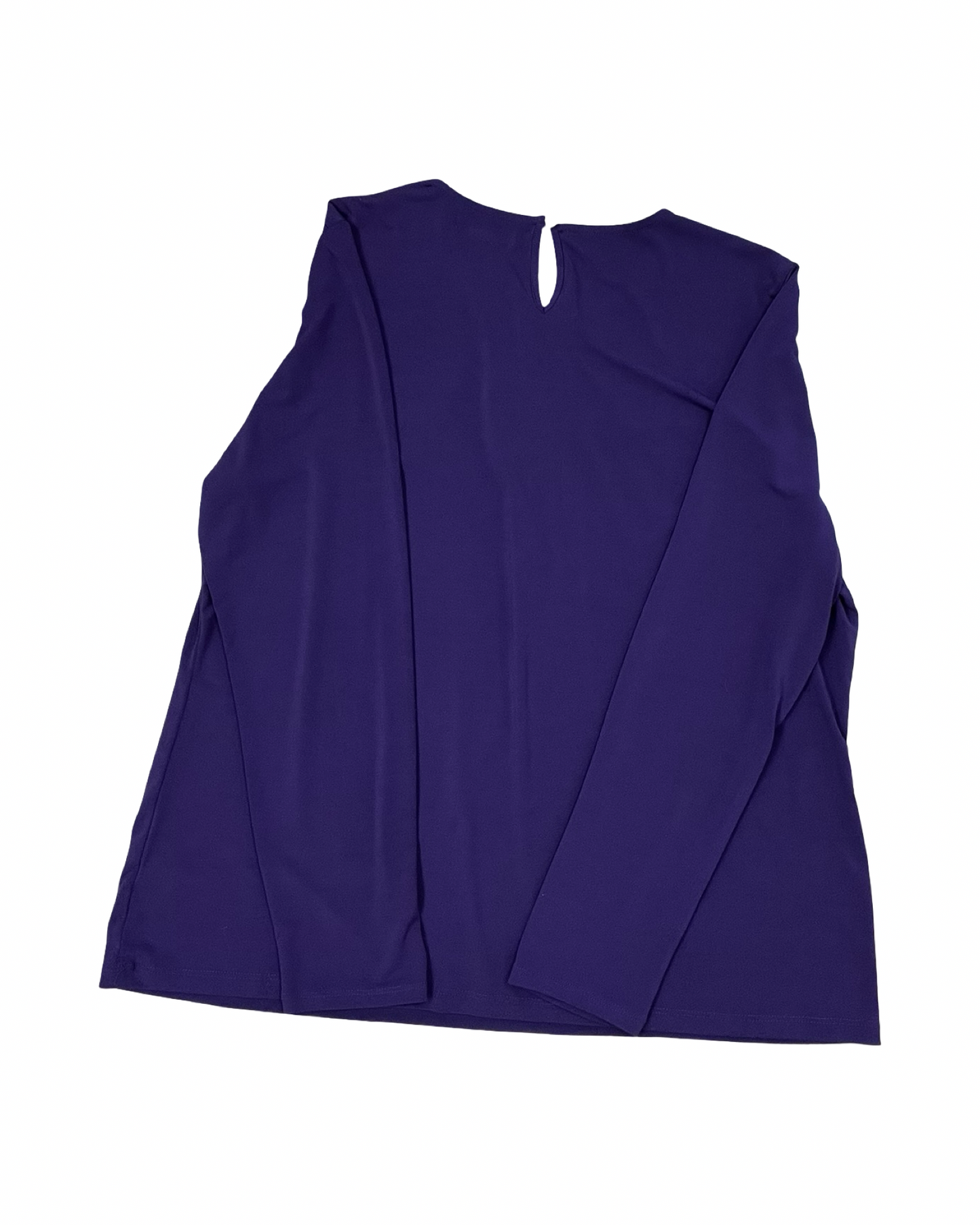 Top Ls By Liz Claiborne In Purple, Size:Xl