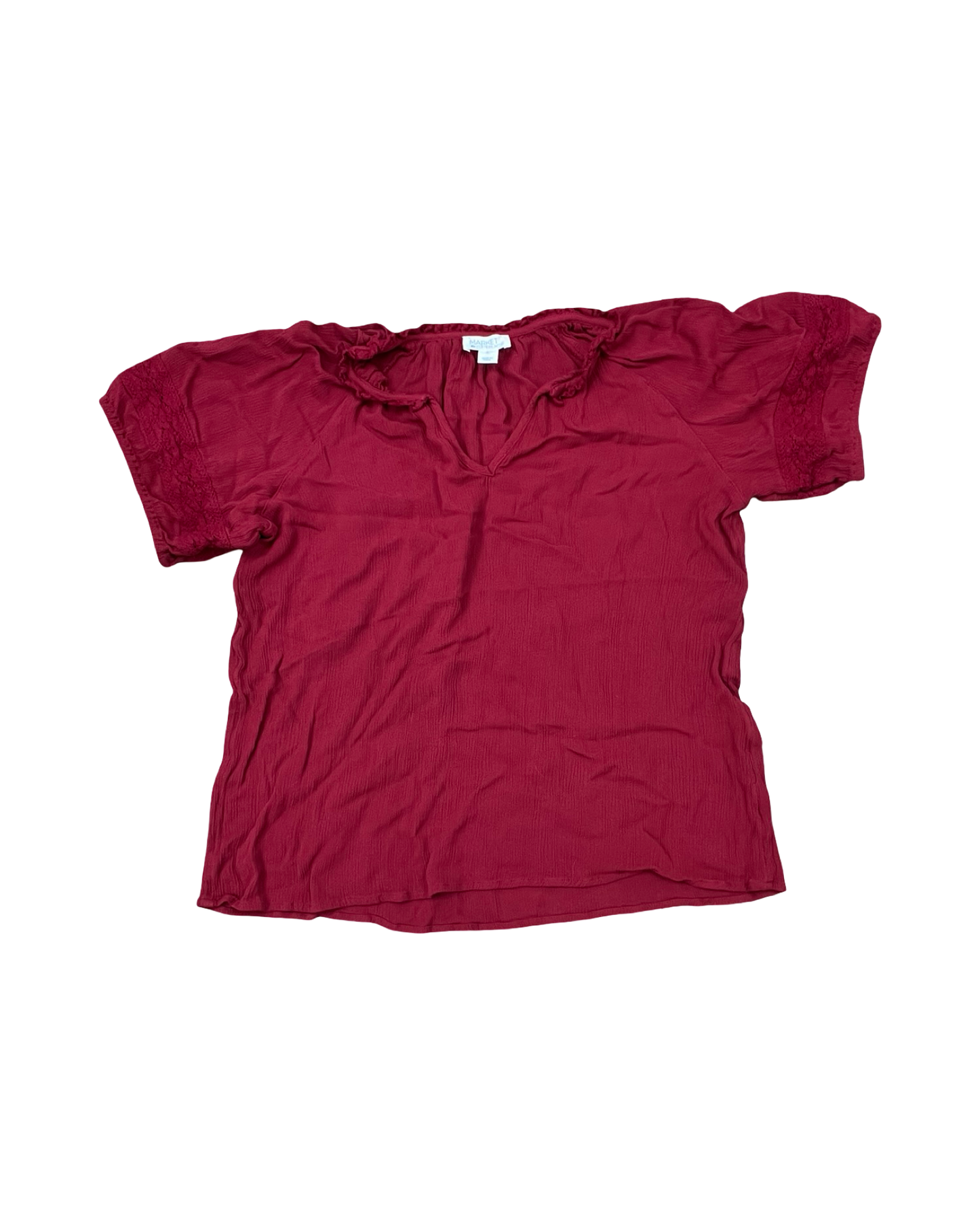 Top Ss By Market & Spruce In Red, Size:L