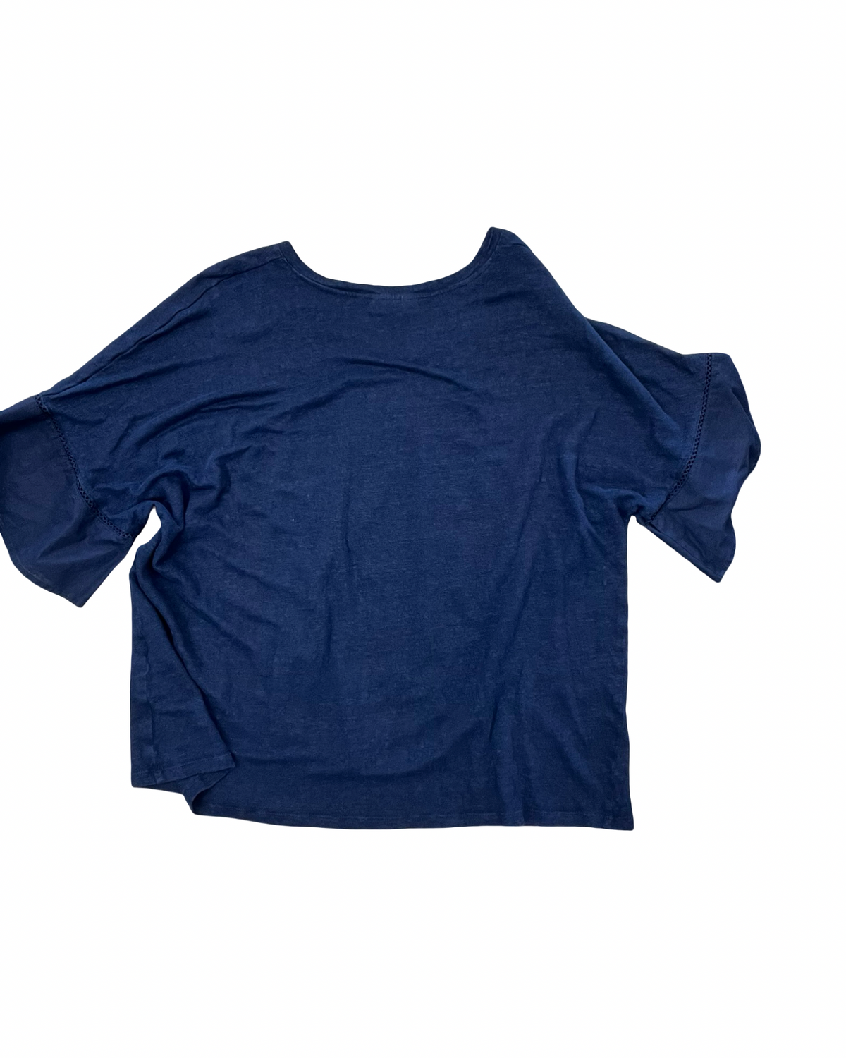 Top Ss By Chicos In Navy, Size:2X