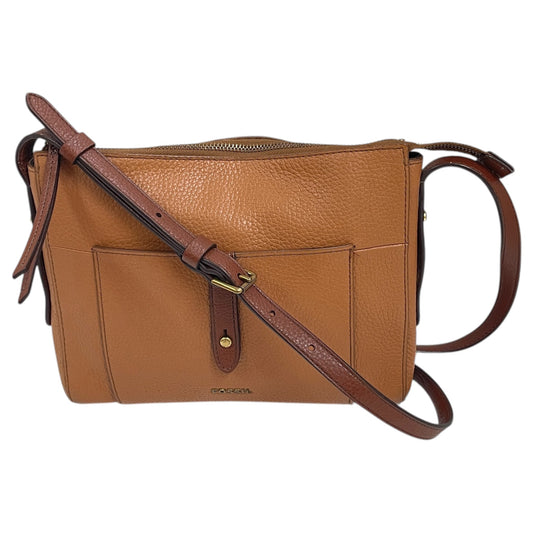 Crossbody By Fossil In Brown, Size:Medium