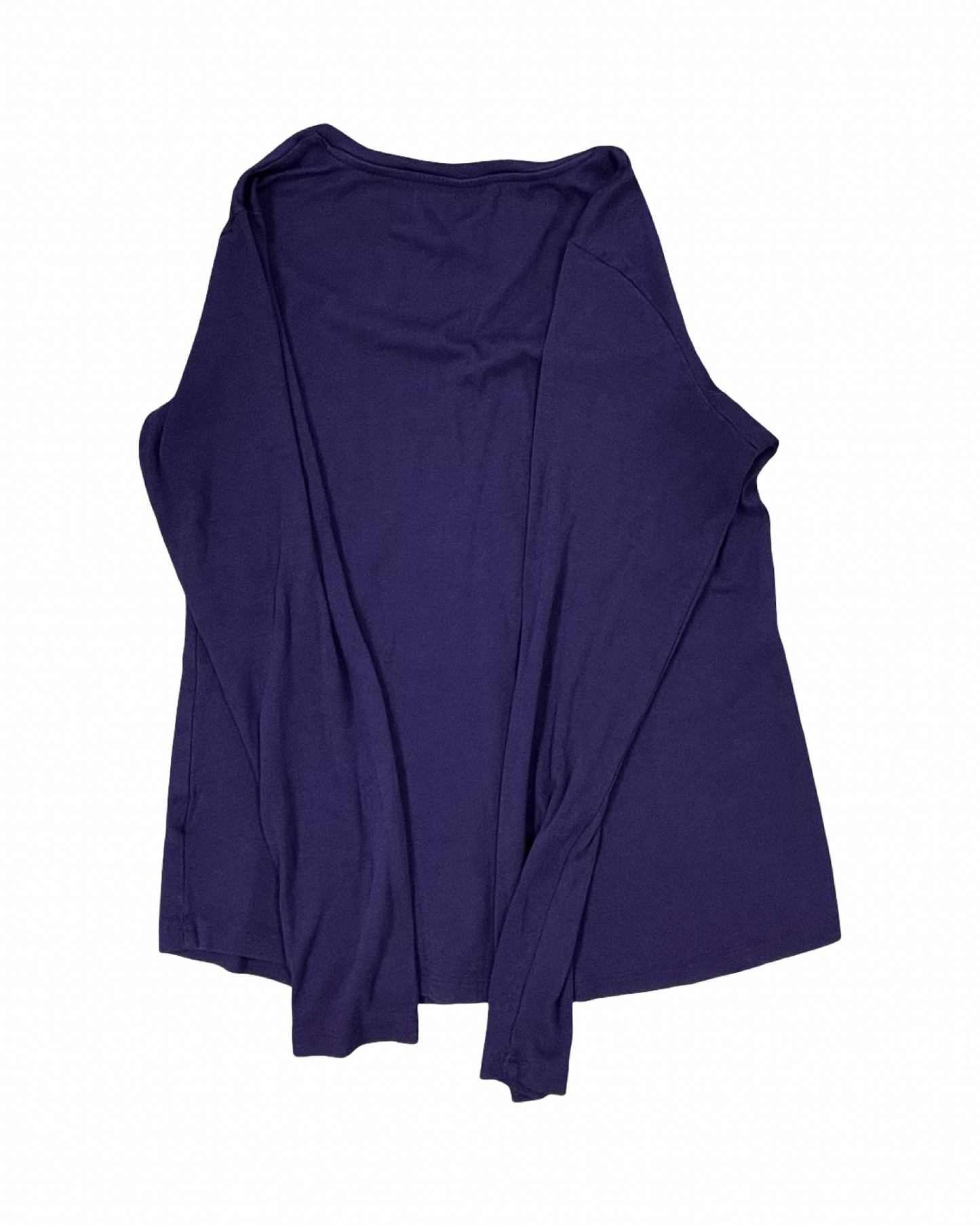 Top Ls Basic By Eddie Bauer In Purple, Size:M