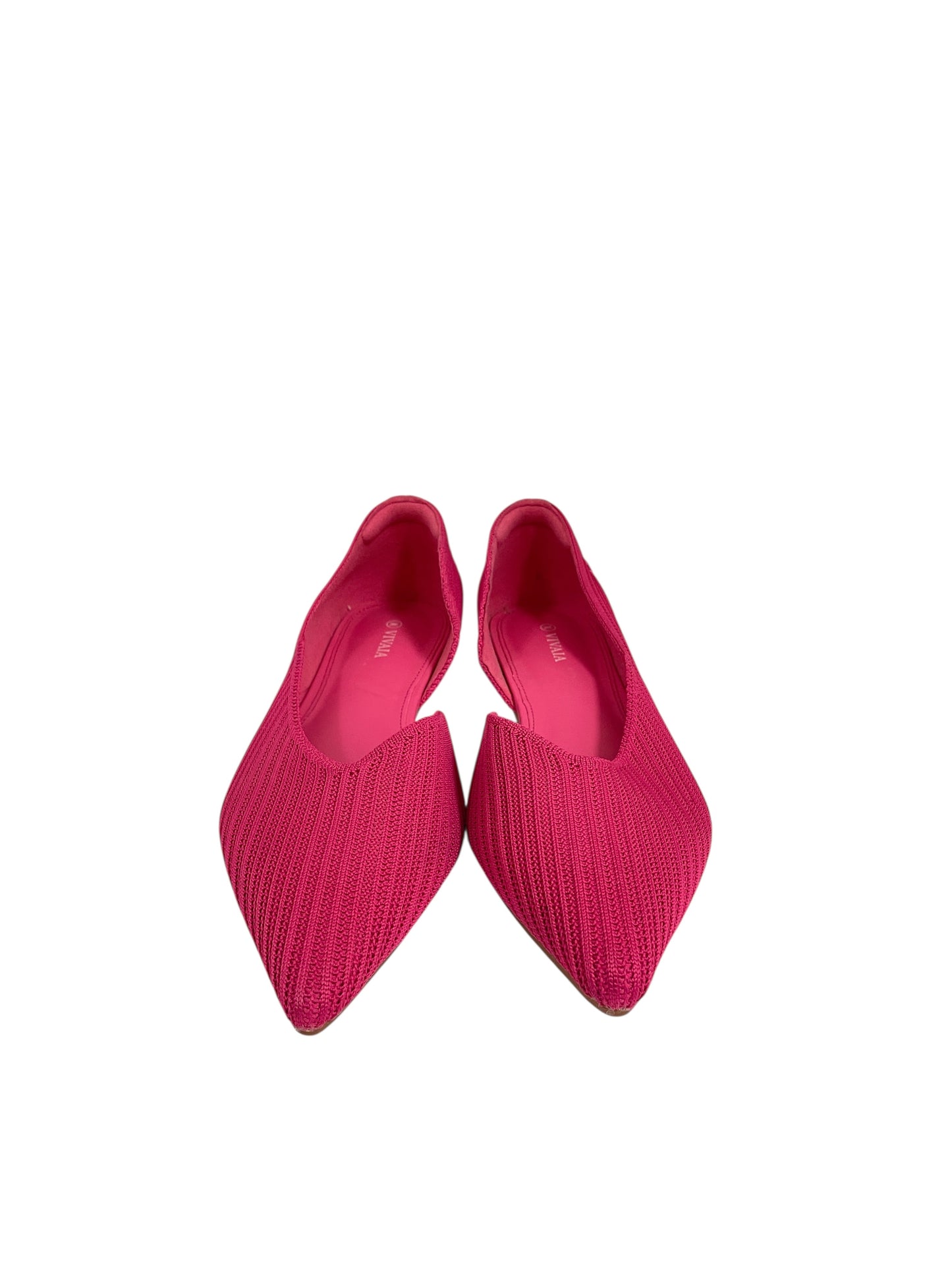 Shoes Flats By Vivaia In Pink, Size:12.5