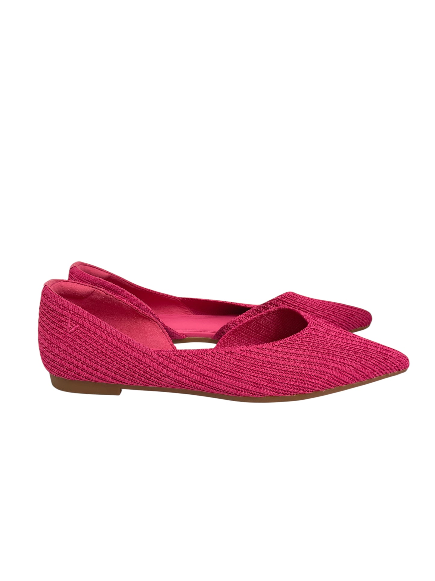 Shoes Flats By Vivaia In Pink, Size:12.5