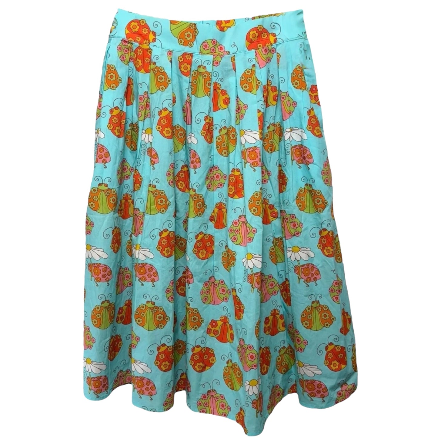 My Playful Ways Swing Skirt By ModCloth x Marisol Muro In Animal Print, Size: 2