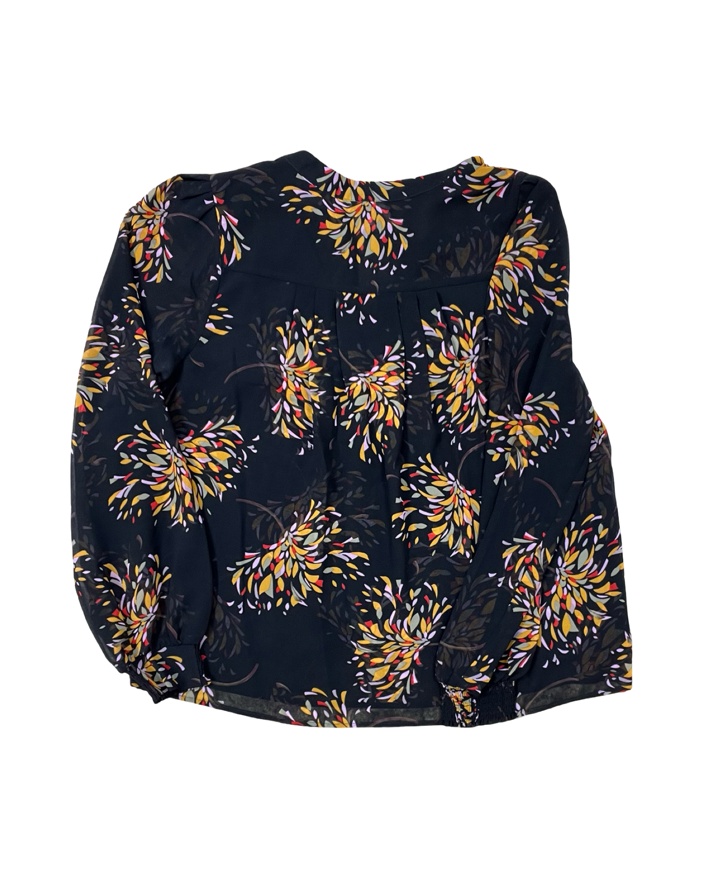 Top Ls By Cabi In Black & Orange, Size:M