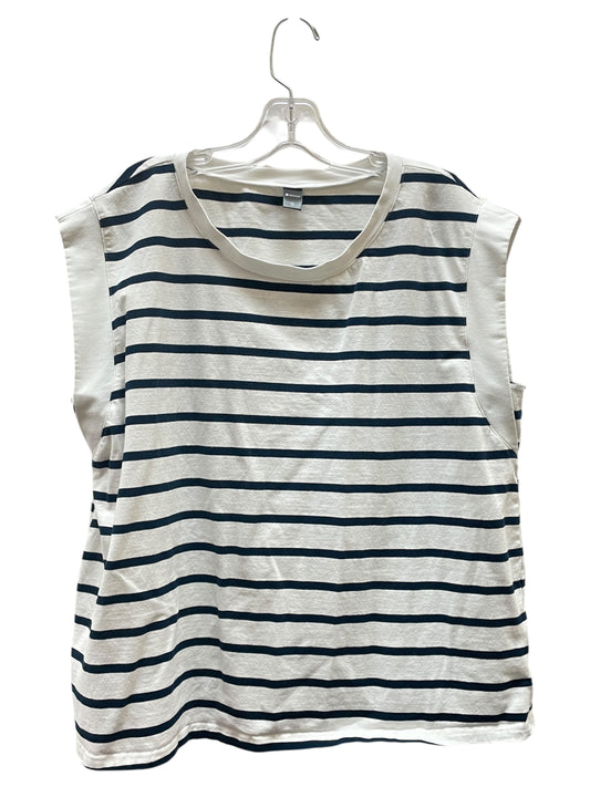 Top Ss By Cme In White, Size:2X
